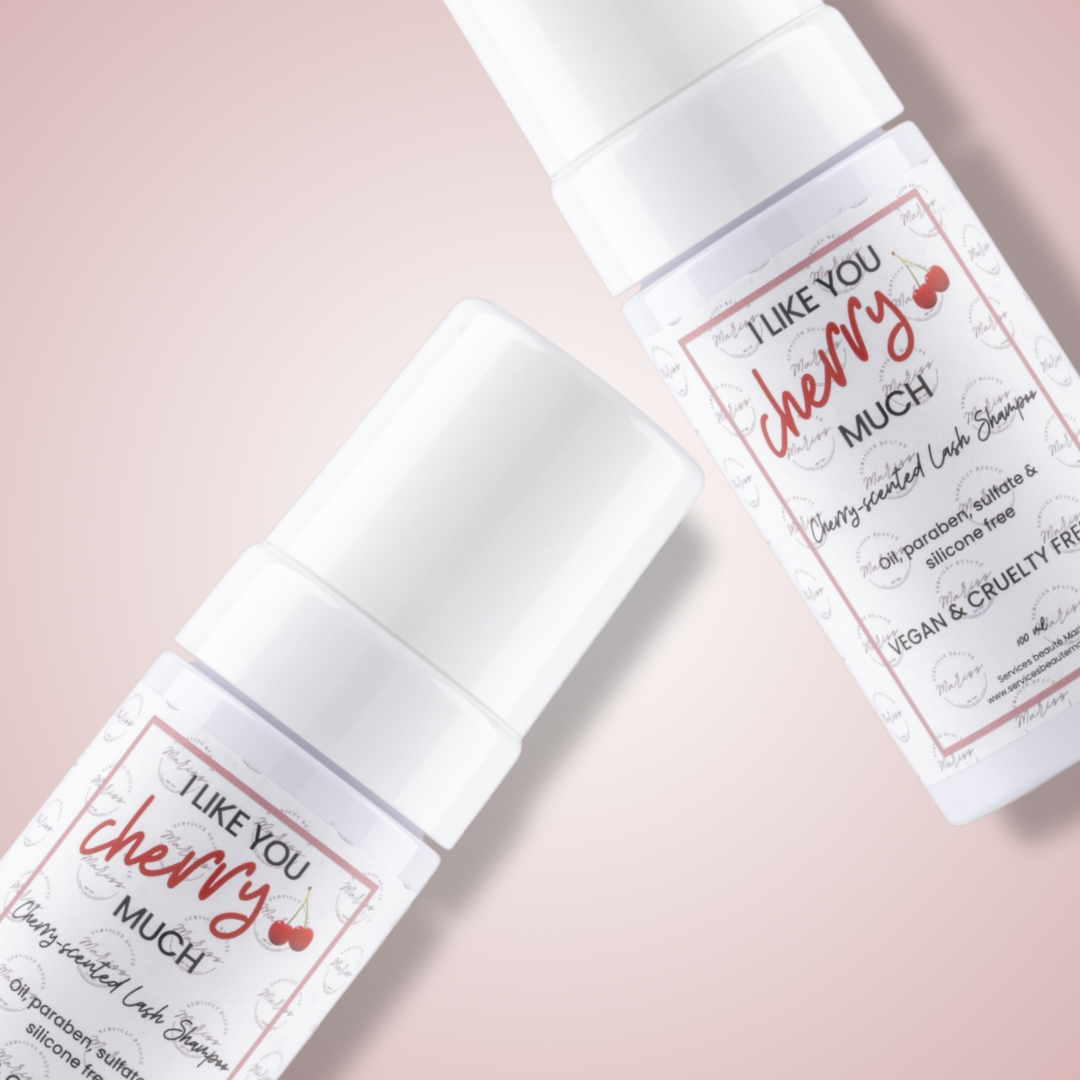 Shampoing pour cils et visage ♡ I Like You Cherry Much