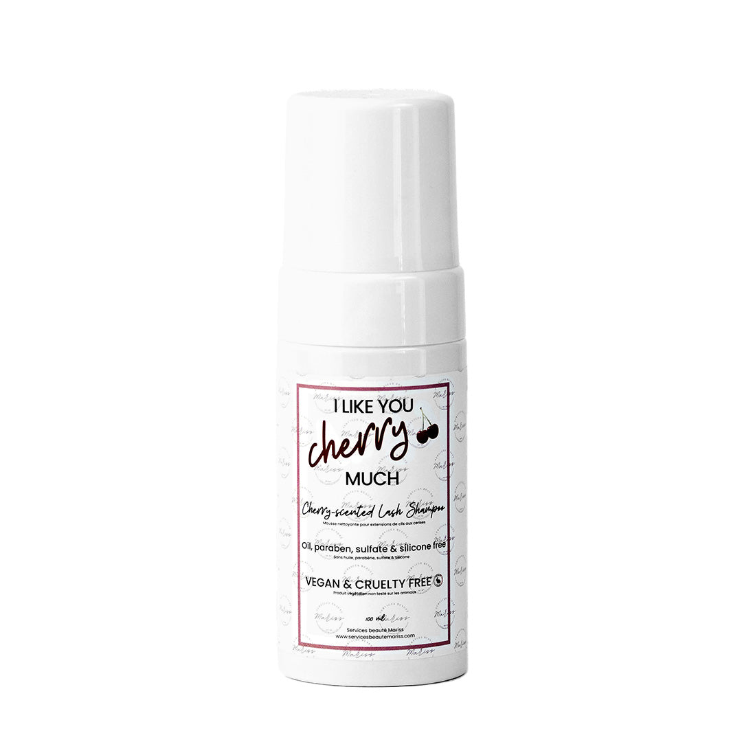 Shampoing pour cils et visage ♡ I Like You Cherry Much